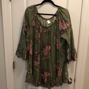 Terra & Sky Off the Shoulder Top